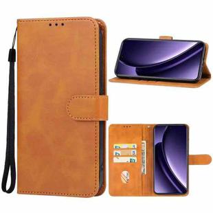 For Realme GT Neo6 Leather Phone Case(Brown)