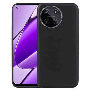 For Realme 11 4G TPU Phone Case(Black)