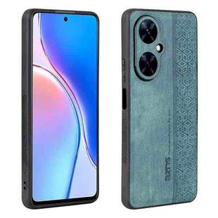 For Huawei Maimang 20 AZNS 3D Embossed Skin Feel Phone Case(Dark Green)