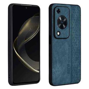 For Huawei Enjoy 70 AZNS 3D Embossed Skin Feel Phone Case(Dark Green)