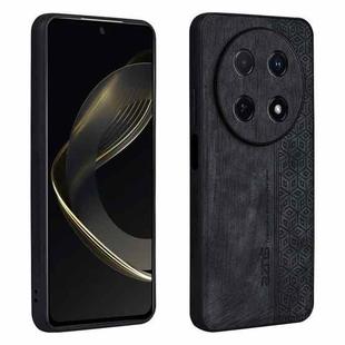 For Huawei Enjoy 70 pro AZNS 3D Embossed Skin Feel Phone Case(Black)