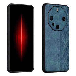 For Huawei Mate 60 RS Ultimate AZNS 3D Embossed Skin Feel Phone Case(Dark Green)