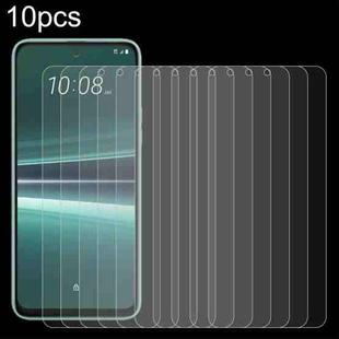 For HTC U23 10pcs 0.26mm 9H 2.5D Tempered Glass Film
