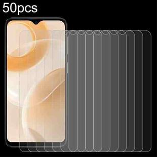 For Ulefone Note 15 50pcs 0.26mm 9H 2.5D Tempered Glass Film