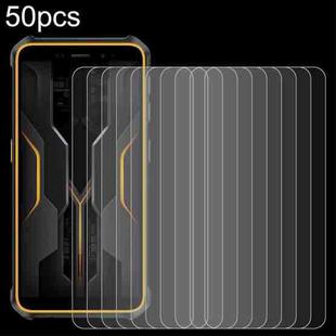For Ulefone Armor X12 Pro 50pcs 0.26mm 9H 2.5D Tempered Glass Film