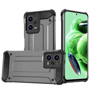 For Xiaomi Redmi Note 12 5G / Poco X5 5G Magic Armor TPU + PC Combination Phone Case(Grey)