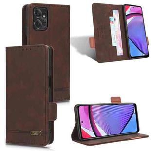 For Motorola Moto G Power 2023 / G Paly 2023 Magnetic Clasp Leather Phone Case(Brown)