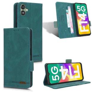 For Samsung Galaxy F14 Magnetic Clasp Leather Phone Case(Green)