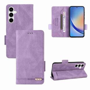 For Samsung Galaxy A35 5G Magnetic Clasp Leather Phone Case(Purple)