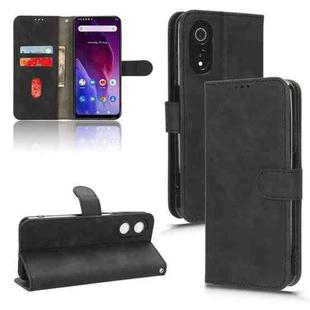 For CUBOT P60 Skin Feel Magnetic Flip Leather Phone Case(Black)