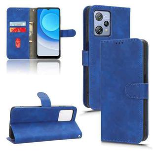 For Blackview A53 Pro Skin Feel Magnetic Flip Leather Phone Case(Blue)