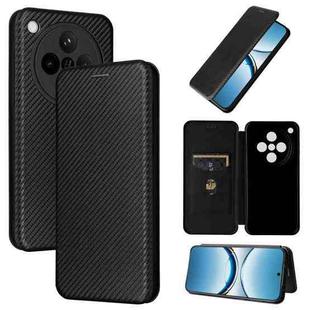 For OPPO Find X8 Carbon Fiber Texture Flip Leather Phone Case(Black)