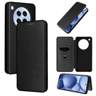 For OPPO Find X8s 5G Carbon Fiber Texture Flip Leather Phone Case(Black)