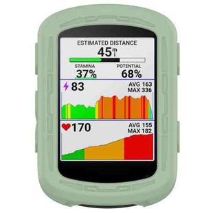 For Garmin Edge 840 / Edge 540 Stopwatch Armor Silicone Protective Case(Green)