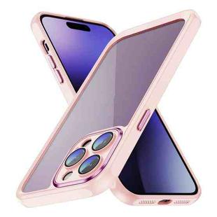 For iPhone 11 Pro Max PC + TPU Phone Case with Lens Film(Apricot)