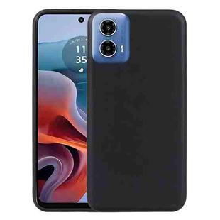 For Motorola Moto G34 TPU Phone Case(Black)