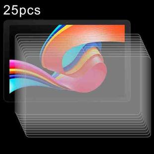 For TCL Tab 10L LTE Gen3 10.1 25pcs 9H 0.3mm Explosion-proof Tempered Glass Film