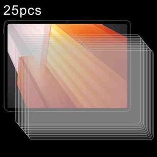 For vivo iQOO Pad2 12.1 / OnePlus Pad Pro 25pcs 9H 0.3mm Explosion-proof Tempered Glass Film