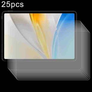 For vivo Pad SE 12.3 inch 25pcs 9H 0.3mm Explosion-proof Tempered Glass Film