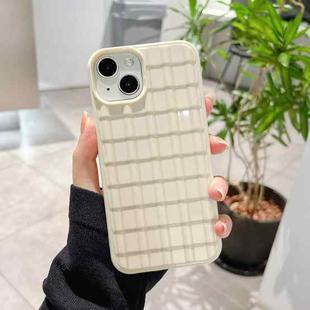 For iPhone 14 Plus Tile Pattern TPU Phone Case(White)