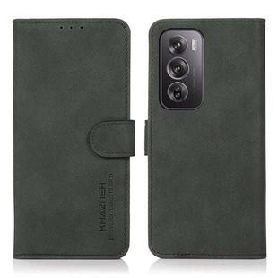 For OPPO Reno12 Pro 5G Global KHAZNEH Matte Texture Leather Phone Case(Green)