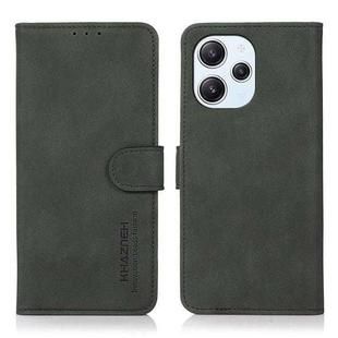 For Xiaomi Redmi 12 4G KHAZNEH Matte Texture Leather Phone Case(Green)