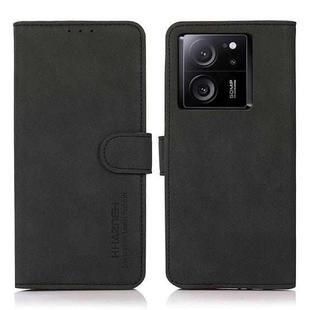 For Xiaomi 13T / Redmi K60 Ultra KHAZNEH Matte Texture Leather Phone Case(Black)