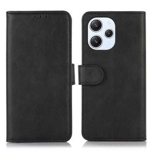 For Xiaomi Redmi 12 4G Cow Texture Leather Phone Case(Black)