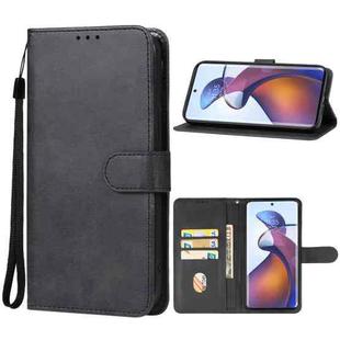 For Motorola Edge 50 Fusion Leather Phone Case(Black)