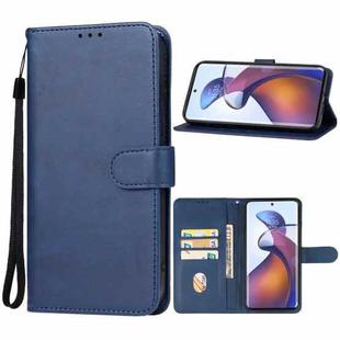 For Motorola Edge 50 Fusion Leather Phone Case(Blue)