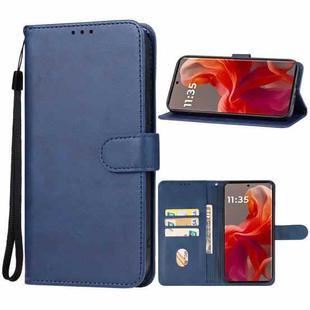 For Motorola S50 Neo Leather Phone Case(Blue)
