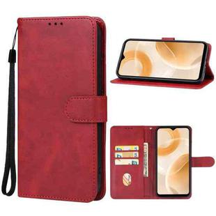 For Ulefone Note 15 Leather Phone Case(Red)