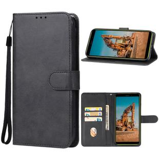 For Ulefone Armor X12 Leather Phone Case(Black)