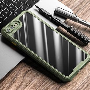 For iPhone 8 Plus / 7 Plus iPAKY Dawn Series Airbag Shockproof TPU Case(Army Green)