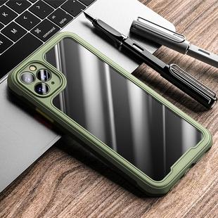 For iPhone 11 Pro Max For iPhone 11 Pro iPAKY Dawn Series Airbag Shockproof TPU Case(Army Green)