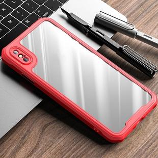 For iPhone XS Max iPAKY Dawn Series Airbag Shockproof TPU Case(Red)