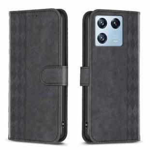 For Xiaomi 13 Pro Plaid Embossed Leather Phone Case(Black)