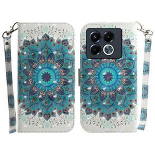 For Infinix Note 40 5G 3D Colored Horizontal Flip Leather Phone Case(Peacock Wreath)