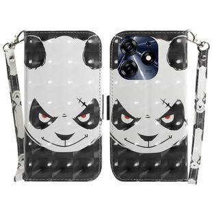 For Tecno Spark 10 Pro 3D Colored Horizontal Flip Leather Phone Case(Angry Bear)