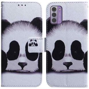 For Nokia G42 Coloured Drawing Flip Leather Phone Case(Panda)