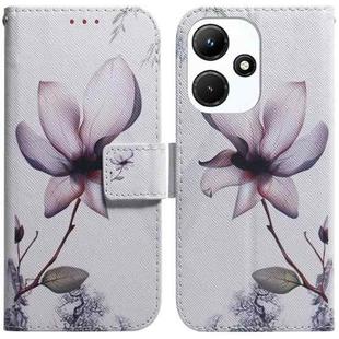 For Infinix Hot 30i Coloured Drawing Flip Leather Phone Case(Magnolia)