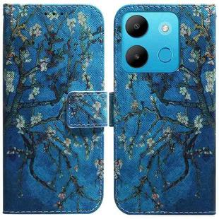 For Infinix Smart 7 African Coloured Drawing Flip Leather Phone Case(Apricot)