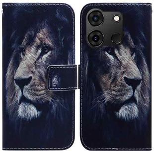 For Infinix Smart 7 India / 7 Plus Coloured Drawing Flip Leather Phone Case(Lion)