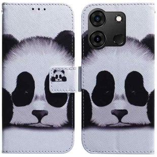 For Infinix Smart 7 India / 7 Plus Coloured Drawing Flip Leather Phone Case(Panda)
