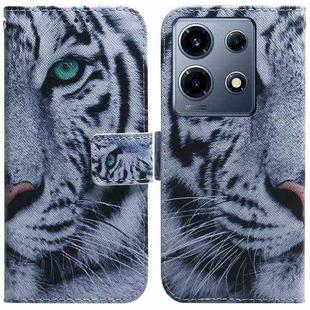 For Infinix Note 30 VIP Coloured Drawing Flip Leather Phone Case(Tiger)