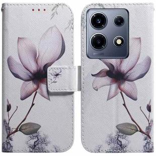 For Infinix Note 30 VIP Coloured Drawing Flip Leather Phone Case(Magnolia)