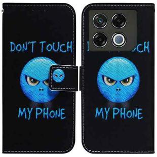 For Infinix GT 20 Pro Coloured Drawing Flip Leather Phone Case(Anger)