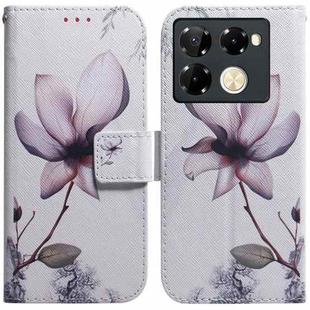 For Infinix Note 40 Pro 5G / 40 Pro 4G Coloured Drawing Flip Leather Phone Case(Magnolia)
