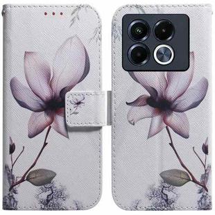 For Infinix Note 40 5G Coloured Drawing Flip Leather Phone Case(Magnolia)