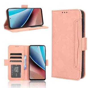 For Motorola Moto G Stylus 5G 2023 Skin Feel Calf Texture Card Slots Leather Phone Case(Pink)